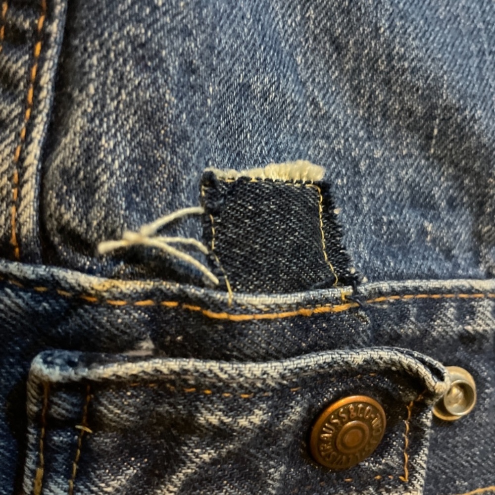 Vintage  Societynorms Levis  Orange Tab Small e 753050217 - Picture 6 of 13